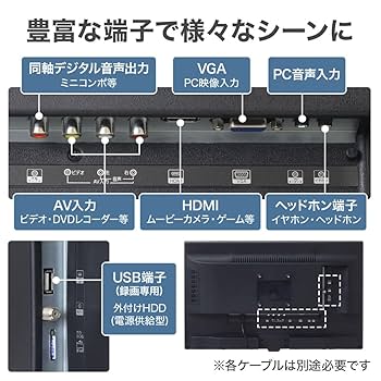 Amazon | Bonarca 20V型 液晶 テレビ コンパクト 20インチ